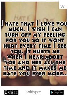 You Hurt Me Quotes For Her ~ We cant be friends anymore on Pinterest ...