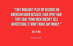 Billy Idol Quotes