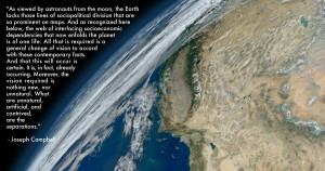 As viewed by astronauts from the moon, the Earth lacks the lines of ...