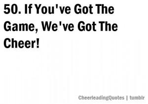 Competitive Cheerleading Quotes Sayings