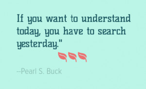 quote from Pearl Buck: 