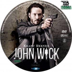 John Wick DVD Label