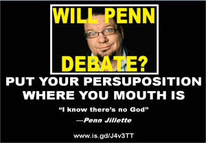 Atheism Decalogue Penn & Teller Penn Jillette Ten Commandments