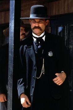 Tombstone, with Kurt Russell as Wyatt Earp. One of my all time ...