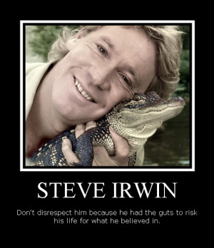 Steve Irwin by RaventhePenguinNinja