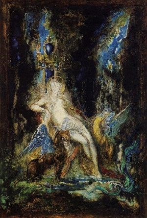 ... , Mythology Creatures, Gustav Moreau, Artsymbolist, Moreau Painting