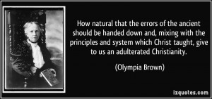 Olympia Brown's quote #4