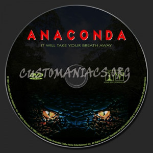 Anaconda DVD Label
