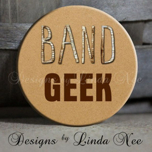 ... Trumpet, Drums, Marching Band, Football, Flute, Quote - Magnet, Key