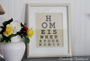 Mother's Day Eye Chart Printable @ Domestically-Speaking.com