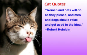 Funny Quotes about Cats