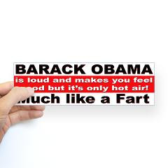 larger color anti obama bumper sticker listening to president obama ...