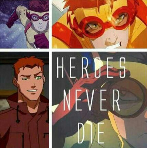 ... , Young Justice Artemis, Wally West, Book Heroes, Young Justice Wally