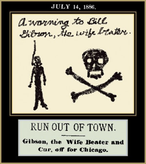 Bill Gibson - Domestic Violence Was Not Tolerated by Society in 19th ...