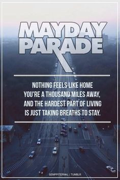 Mayday parade lyrics