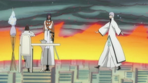 Aizen (Defected Shinigami), Kaname Tousen (Defected Shinigami), Gin ...