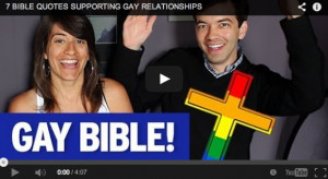 Condemning same-sex relationships is harmful to LGBT people.