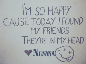 ... lithium, love it, lyrics, music, nirvana, pale, photography, quotes
