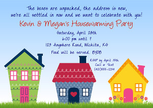House Warming Party Invitation Wording