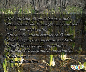 left thinking August's lost his mind,