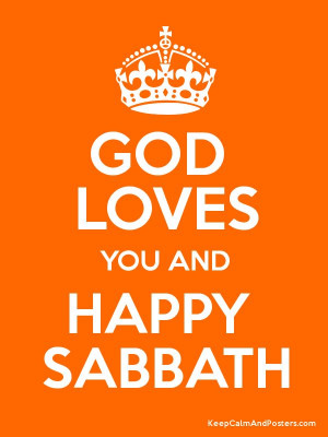 Happy sabbath