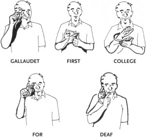 Gallaudet University for the Deaf