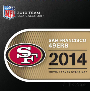 San Francisco 49ers - 2014 Box Calendar Calendars
