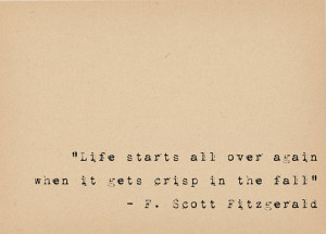Fitzgerald Quote - Book Lover Art - Literary Art Quote Print - 1920s ...
