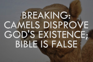 ... of domesticated camel bones have definitively disproved the Bible