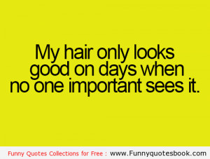 Funny Quotes about Hairs