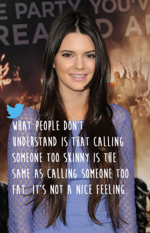 Kendall Jenner | 20 Celebrities Who Totally Owned Their Body Image ...