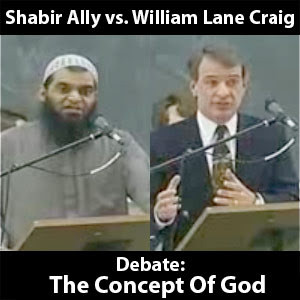 William Lane Craig vs Shabir Ally - The Concept Of God In Islam and ...