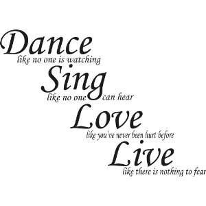 dance sing love live