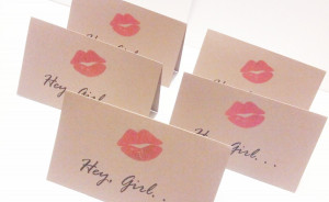 ... Honor Matron of Honor Wedding Party Card Funny Card Kisses Lips Card