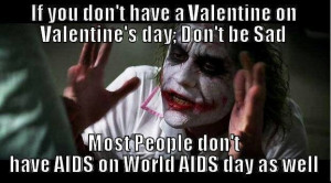 Valentines Day vs World Aids Day