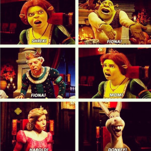 liked the first two shrek the third and shrek forever after were ...