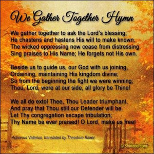 Thanksgiving prayer 2