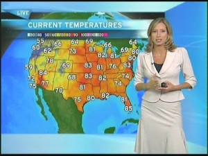 The Weather Channel's Hottie - Stephanie Abrams