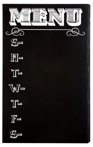 One Kings Lane - Refresh the Family Wall - Chalkboard, Today's Menu