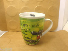 Old Plumbers Never Die They Just Go Down the Drain! Porcelain Mug, H&H ...