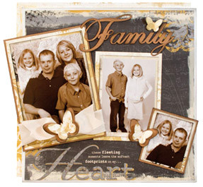 12 x 12 family canvas kit displaying your family photos has never been ...