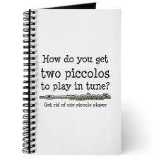 Flute Sayings Journals & Notebooks