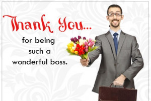 Wonderful Boss thank you quotes