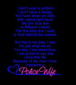 Police wife thin blue line black t shirt by Niwid on Etsy, $18.00