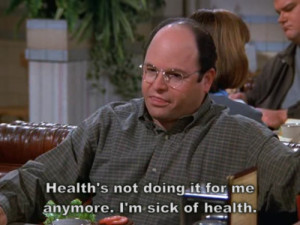 Seinfeld George and his health