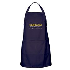 Sarcasm - Funny Saying Apron (dark) for