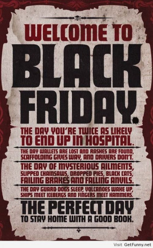 Black friday hidden quote - Funny Pictures, Funny Quotes, Funny Memes ...