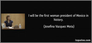 first woman president of mexico in history josefina vazquez mota