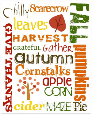 Fall Harvest Sayings Autumn/fall/harvest