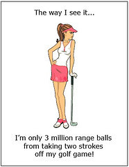 Funny Golf Sayings - Women (CoutureBeachInvitations) Tags: birthday ...